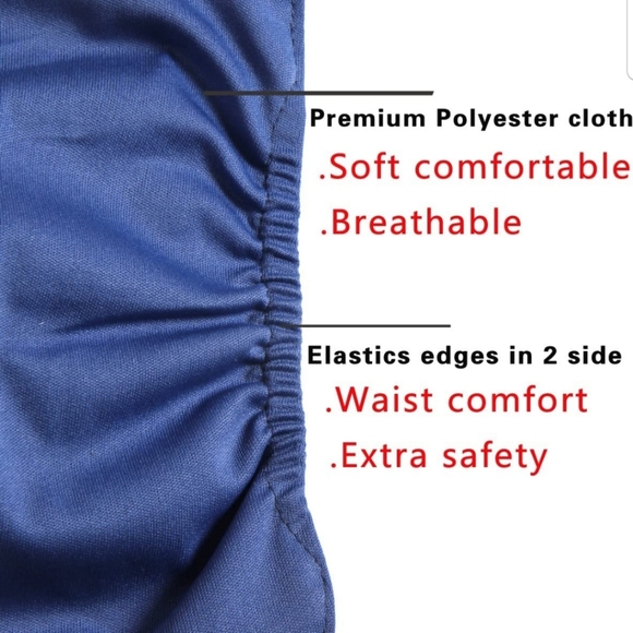 JoyDaog Purple Reusable Belly Bands for Male Dogs Diapers Male Washable Medium - Picture 6 of 8